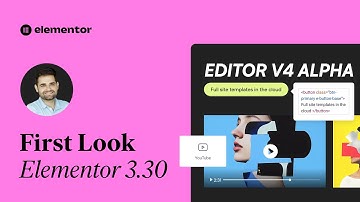 Editor V4 Alpha got even better! Elementor 3.30 - First Look with Roi ✨