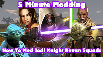 SWGOH - How To Mod Jedi Knight Revan Team Guide - 5 Minute Modding - TB/GAC/TW/Raids
