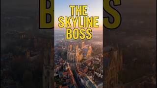 The Skyline Boss: York Minster 🇬🇧💪 #York #Epic