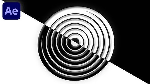 Creative Looping Animation In Adobe After Effects - After Effects Tutorial - No Plugins.