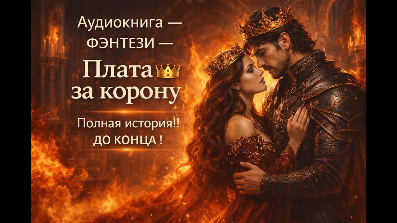 Аудиокнига -ФЭНТЕЗИ - Плата за корону 👑Полная история!! ДО КОНЦА !