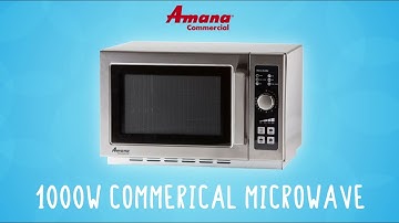 Amana 1000W Commercial Microwave (RCS10DSE)