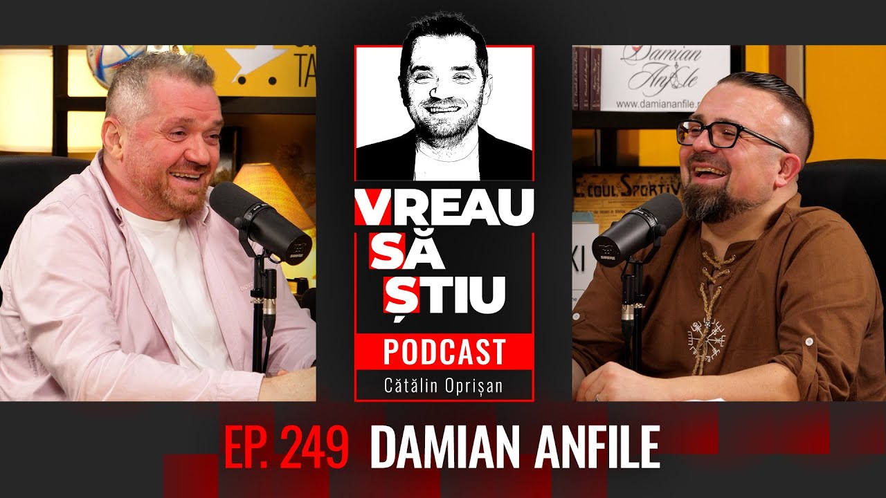 DAMIAN ANFILE: „Vikingii au fost primii care au descoperit America!”  | VREAU SĂ ȘTIU EP 249