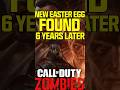 NEW Call Of Duty Zombies Easter Egg FOUND 6 YEARS LATER NEW Call Of Duty Zombies Easter Egg FOUND 6 YEARS LATER