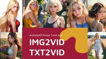 Animatediff CLI Travel Prompt - free text/image to video AI tool