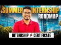Summer Internship Roadmap | How to Crack Summer Internships | How to Get Internship in IT (Telugu)