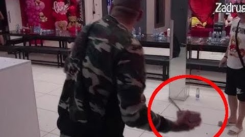 ŠČEPAO STAKLENU ČINIJU, PA SE ZALETEO DA JE GAĐA: CARU NASRNUO na Dalilu! INCIDENT