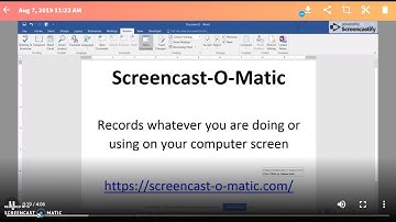 How to Use Screencast-O-Matic