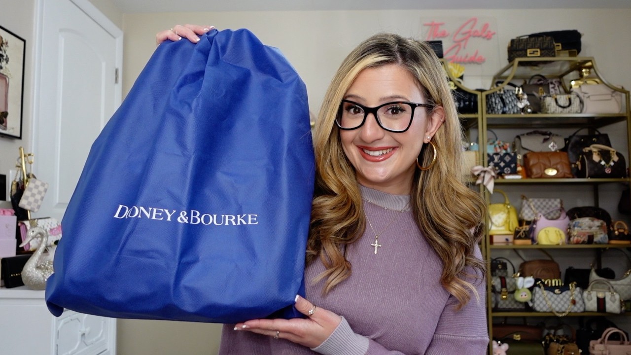 NEW Dooney & Bourke Handbag Unboxing! (It's PINK!) 🎀