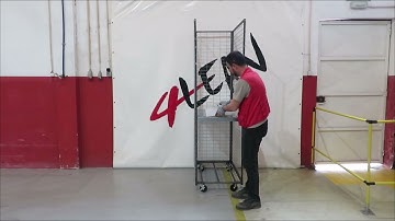 Lean Manufacturing - 4Lean - Roll Container