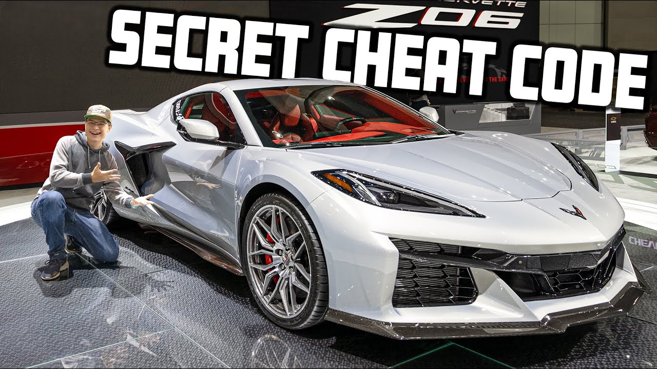 THE 2023 C8 CORVETTE Z06 IS HIDING A SECRET CHEAT CODE... IT TOPS THE BUGATTI CHIRON!