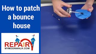 How to patch a bounce house or inflatable slide DIY screenshot 2
