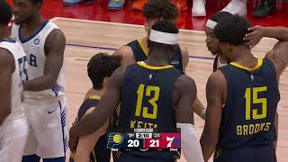 Yuki Kawamura mit dem Drive und dem Turnaround Jumper, gefolgt vom perfekten Anspiel auf Keba Kei...