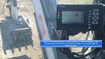 Trimble GCSFlex - Transferring Elevation Reference Using a Laser