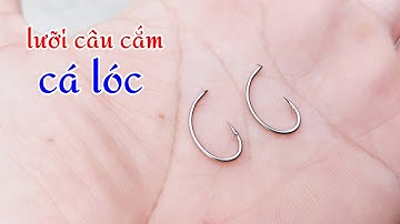 Bán Lưỡi Câu Cắm Cá Lóc, mẫu lưỡi ó Pa-Ri, giao hàng toàn quốc