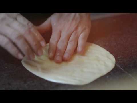 Making Banana Leaf's Roti bread