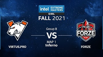 CS:GO - Virtus.pro vs. forZe [Inferno] Map 1 - IEM Fall 2021 - Group B - CIS