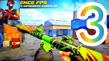 Modern ops: online shooter FPS - Gameplay walkthrough part 1- M4A16 fury(iOS,Andr... #long