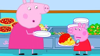 Peppa Pig Eats At The Biggest Buffet Ever 🐷 🍝 Adventures With Peppa Pig