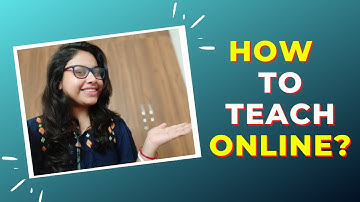 How to Teach Online? | Earn Money Online