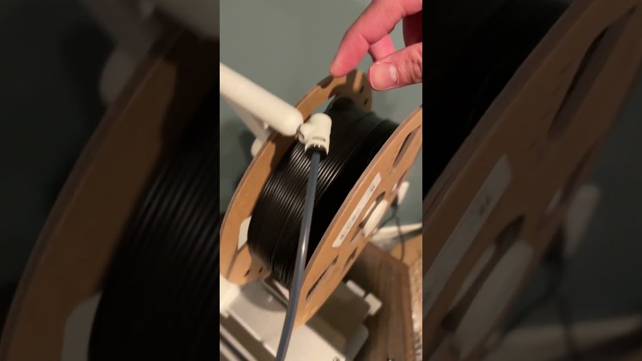 Quick Look At Loading Filament In Bambu Lab A1 3D Printer