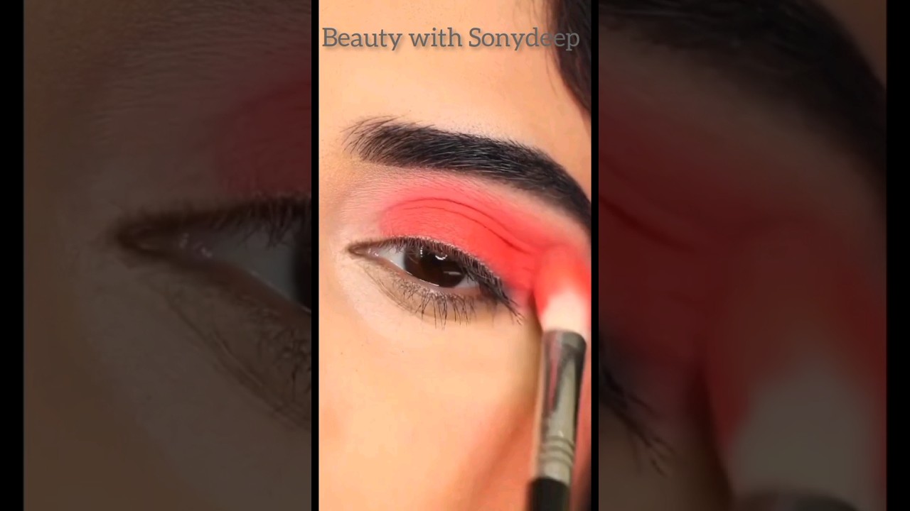 The red and blue party looks  eyelook #tutorials