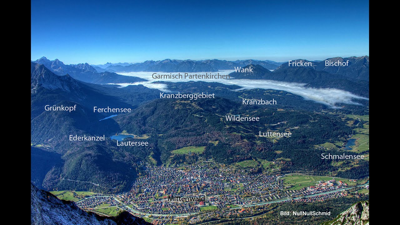 Mittenwald Kranzberg, Lautersee+Ferchensee