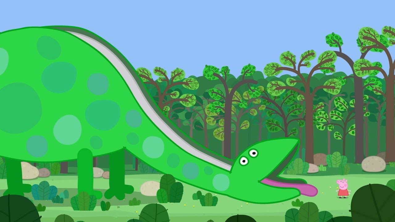 Peppa Pig - Explorando o Mundo Perdido dos Dinossauros: Uma Visão