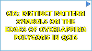 GIS: Distinct pattern symbols on the edges of overlapping polygons in QGIS