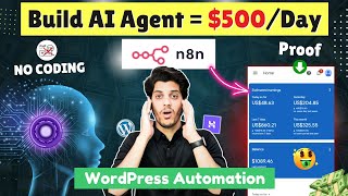 😱build Your Own Ai Agent In 1 Click Using N8n Workflow | N8n Tutorial In Hindi