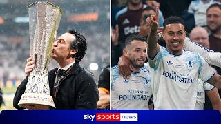 Reaction as Aston Villa win Europa League after beating Freiburg 3-0 in Istanbul