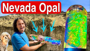 Explore the Royal Peacock Opal Mine / OPEN TO PUBLIC!!