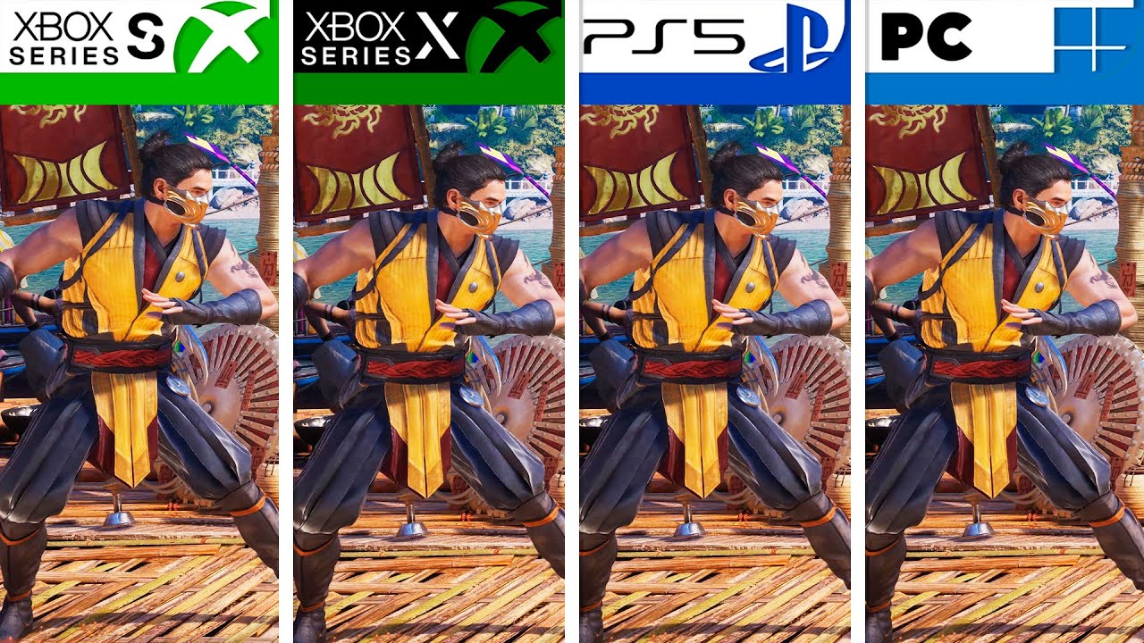 Mortal Kombat 1, PS5 - Xbox Series S/X - PC, Graphics Comparison