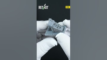 Mirage-2000-5 Cockpit with 3D Decals for Kitty Hawk Kit in 1/32 scale by ResKit | Unboxing