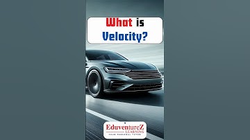 What is Velocity? | Class 11 Physics | Quick Guide