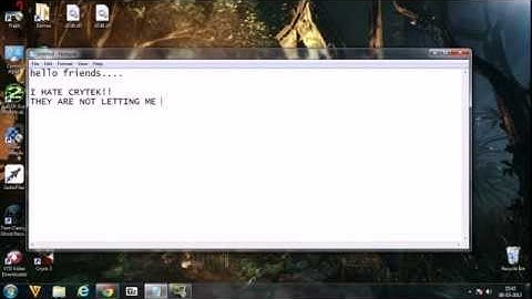 Crysis 3 Error Fix-Hate Crytek.