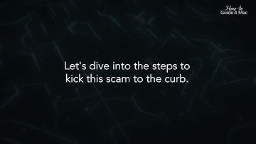 How to remove Fake Apple Security Alert: Tutorial