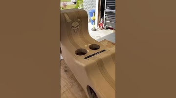 My brother Pierre Gervais is doing this wicked Custom Center Console for my Yukon build 👍🏾
