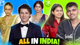 Tom Holland , Zendaya & Gigi Hadid in India | Saloniyaapa | Rexxy