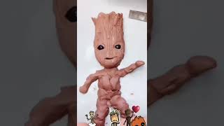 Groot sculpting #groot