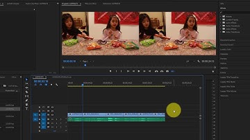 How to edit a MultiCam Multi Camera Sequence in Premiere Pro CC 2017 and Sync Audio