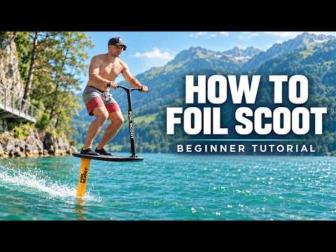 How to Pump Foil with Foil Scoot | Beginner Dock Start Tutorial