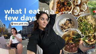 What I Eat In A Few Days | high protein & non restrictive easy recipes