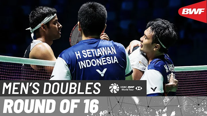 YONEX French Open 2023 | Rankireddy/Shetty (IND) [3] vs. Ahsan/Setiawan (INA) | R16 - DayDayNews