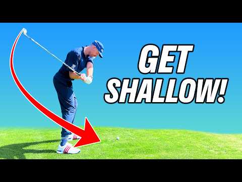 5 EASY Ways To SHALLOW The Club In The Golf Swing!