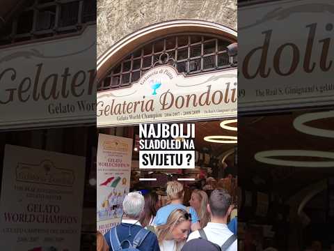 Video: Najbolje prodavnice sladoleda u Firenci, Italija
