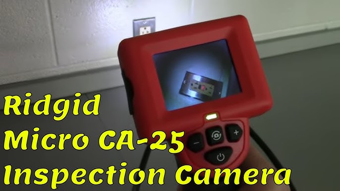 RIDGID micro CA-300 Inspection Camera - How it Works 