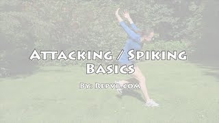 How To Spike Or Attack A Volleyball