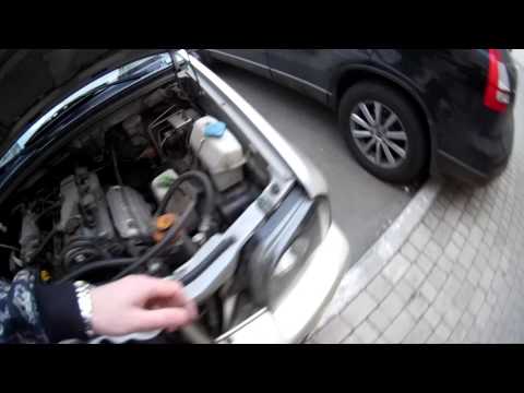 5.1 Проверка наличия вакуума на входе датчика вакуума Suzuki Jimny через тройник