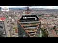 VOLANDO EN DRONE 4K - BOGOTA - TORRE ATRIO -  BANCOLOMBIA